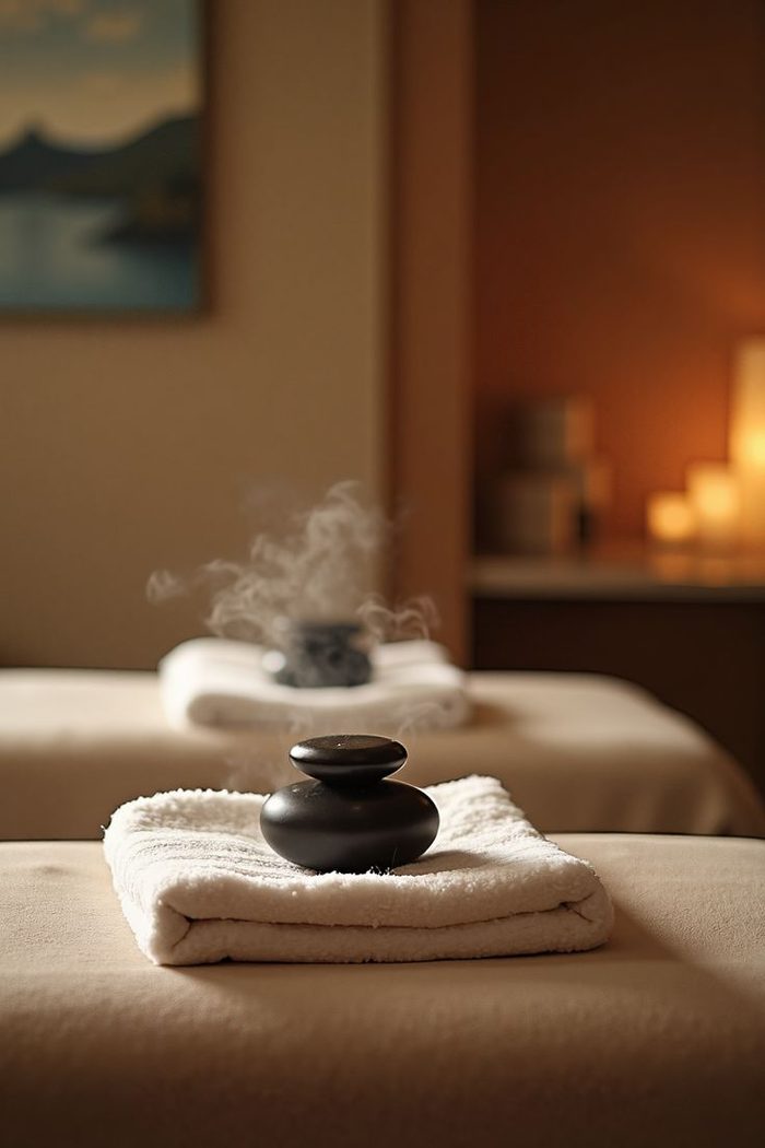 Heated stones used in the Hot Stone Ritual